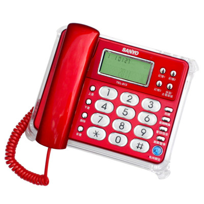 SANYO 三洋來電顯示有線電話TEL-813 (7.9折)