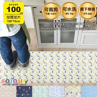 韓風拼接超大吸濕防滑地墊-大尺寸100*70cm (2.5折)