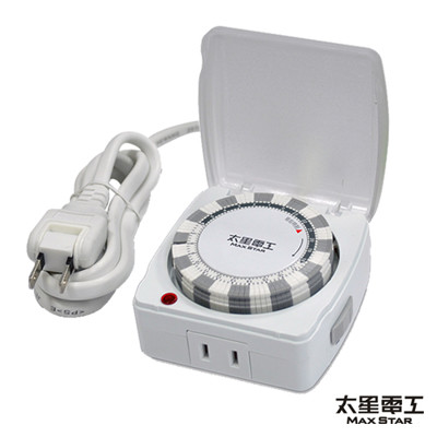 太星電工 省電家族蓋安全定時器/附線1.5米 OTM317 (3.8折)