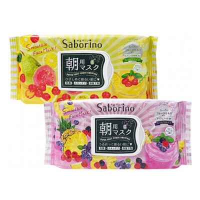 BCL~Saborino早安面膜(28枚入) 鮮果昔/莓果昔 款式可選 面膜/早安面膜/保養品 (9.3折)