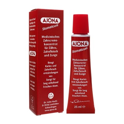 AJONA 德國草本牙膏(25ml) 牙膏/草本牙膏/清潔牙齒 (5.3折)