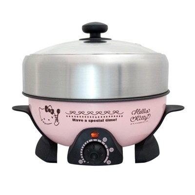 正版授權 Hello Kitty KT OT-520-1 KT電火鍋 電鍋【37E5-162201】 (7.9折)