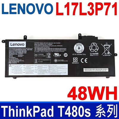 LENOVO L17L3P71 6芯 原廠電池 SB10K97617 01AV470 T480S 系 (9.2折)