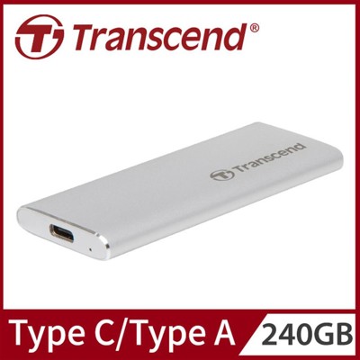 Transcend 創見 240GB ESD240C SSD USB3.1/Type C 雙介面行動 (9.2折)