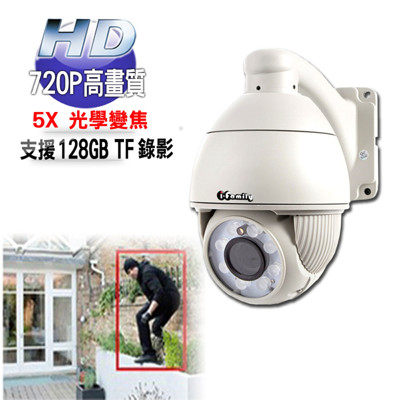 【宇晨I-Family】720P百萬畫素-戶外專用可變焦遠端遙控攝影機/監視器 (8.5折)