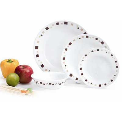 《CORELLE》美國康寧4件式餐具組 繽紛巧克力 (9.3折)