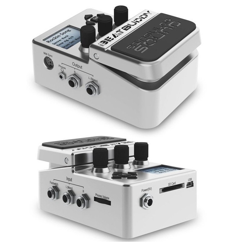 Beatbuddy Singular (公司貨兩年保固) 擬真數位鼓機 踏板式 midi 同步節奏機
