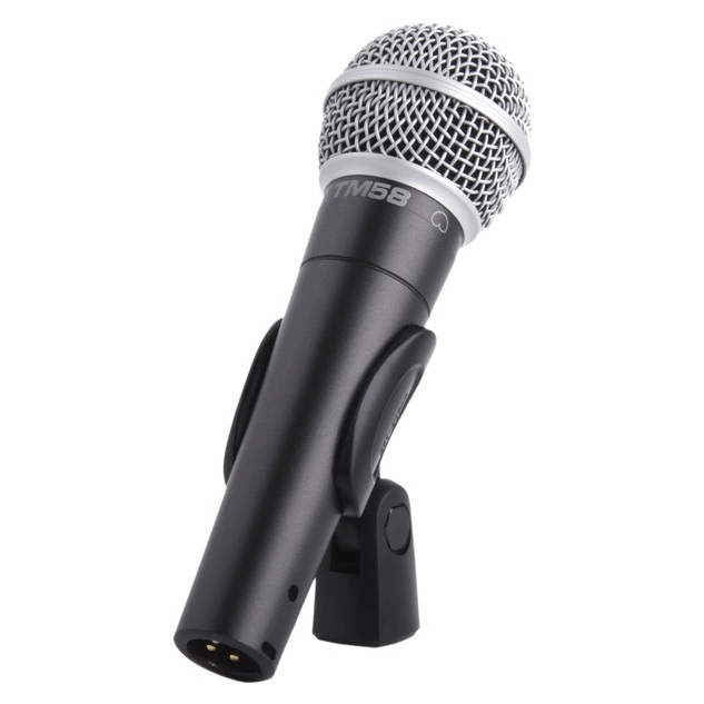 Superlux TM58S (有開關) 心形動圈式麥克風(專為演唱和演講設計) SM58S 請參考