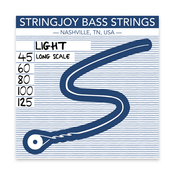 美國 手工品牌 Stringjoy 全系列 五絃 電貝斯 Bass 鎳纏繞弦 (copy)