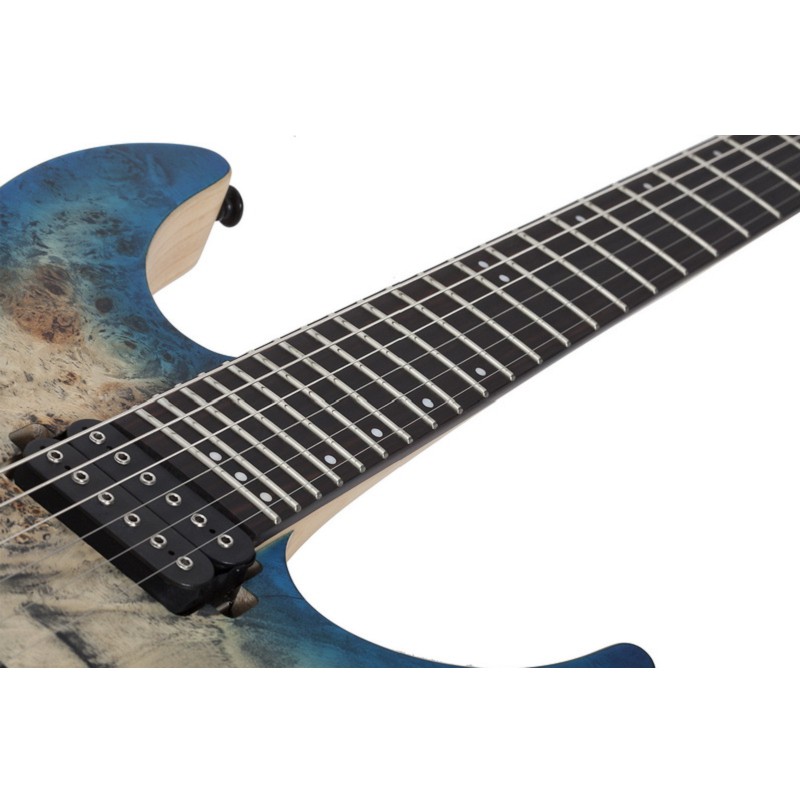 [分期免運] schecter reaper-6 skyburst 天空漸層 原木樹瘤 無搖座 電吉