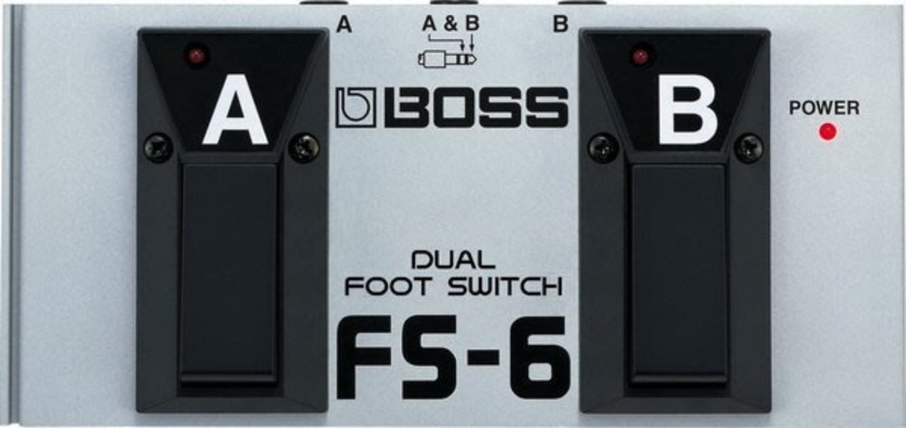 BOSS FS-6 雙功能 腳踏開關 踏板 效果器 音箱 切換 FS6[唐尼樂器]
