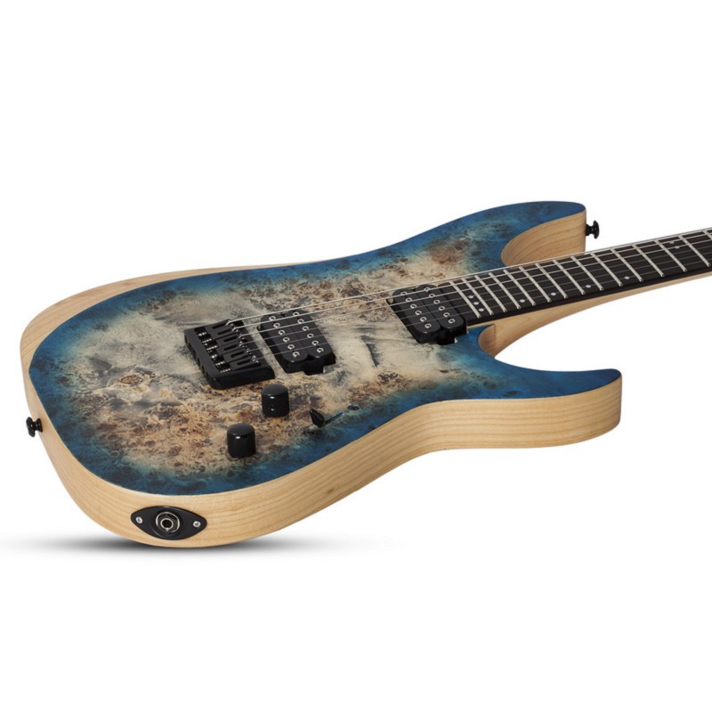 ☆唐尼樂器︵☆分期免運 Schecter Reaper-6 Skyburst 天空漸層 原木樹瘤 無