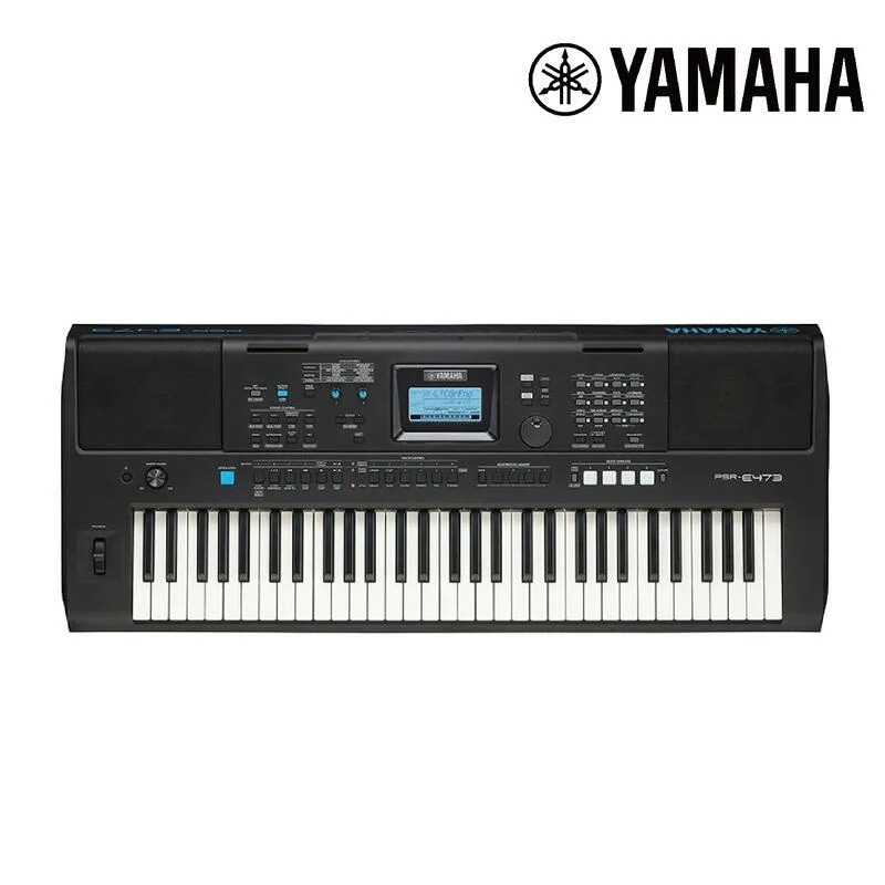 YAMAHA PSR-E473 自動伴奏電子琴(附贈全套配件/大延音踏板/鍵盤保養組)[唐尼樂器]