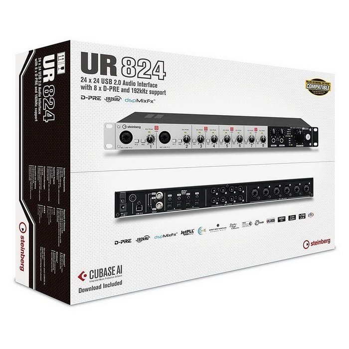 分期免運 YAMAHA Steinberg UR824 樂器 Midi 音訊 USB 錄[唐尼樂器]