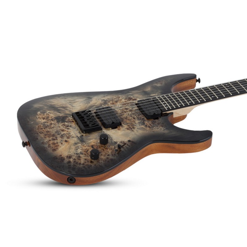 分期免運 Schecter C-6 Pro CB 漸層炭紋 原木樹瘤 無搖座 電吉他 [唐尼樂器]