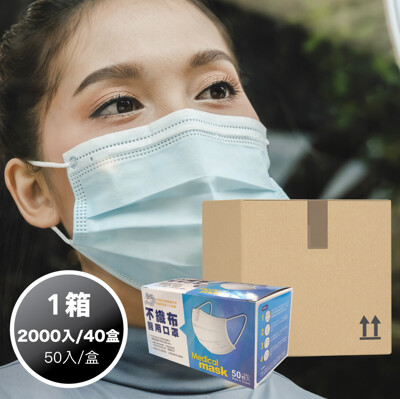 【易廷】清新宣言醫療醫用口罩-1箱(40盒組) (隨機出貨,不挑色)MD雙鋼印 國家隊【卜公家族】 (10折)
