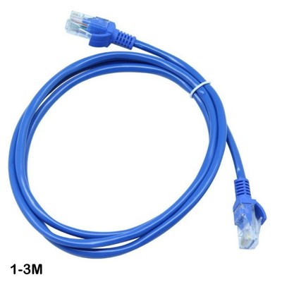【DE344A】CAT-5 網路線1M 網路線RJ45 250MB高速寬頻用CAT5網路 (3.6折)