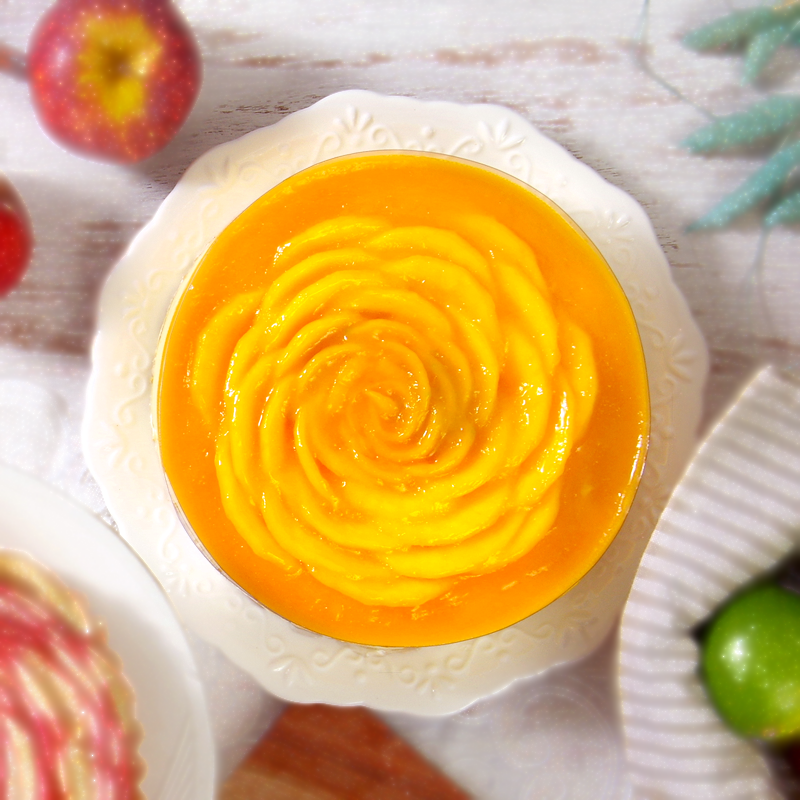 ls手作甜點愛文芒果生乳酪蛋糕 6吋