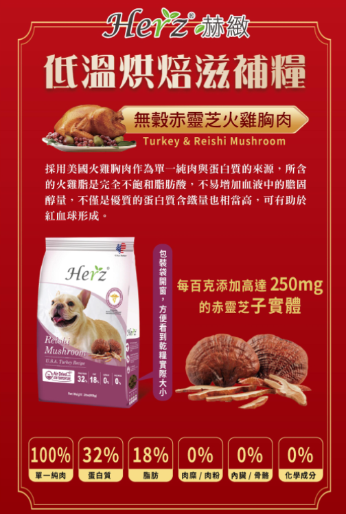 限時特賣 赫緻herz 低溫烘焙健康糧 908g 2磅 狗狗飼料犬用飼料成犬飼料全齡犬飼料 生活市集