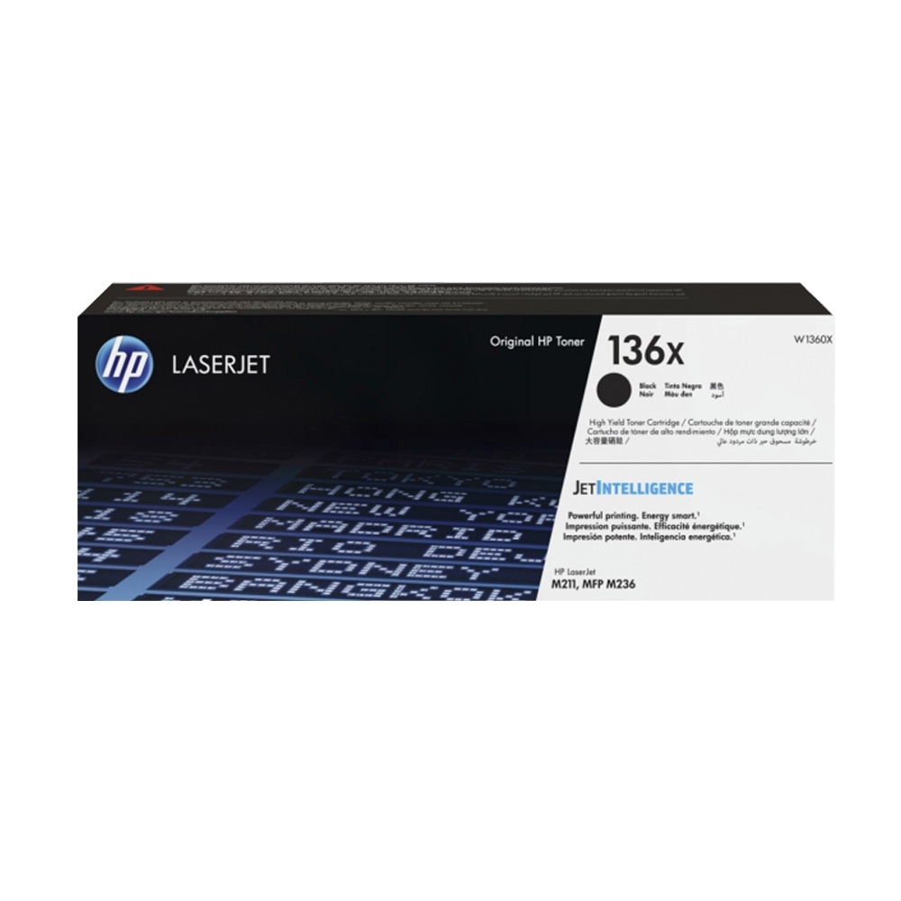 HP W1360X (136X) 黑色原廠高容量碳粉匣 適用HP LaserJet M236sdw