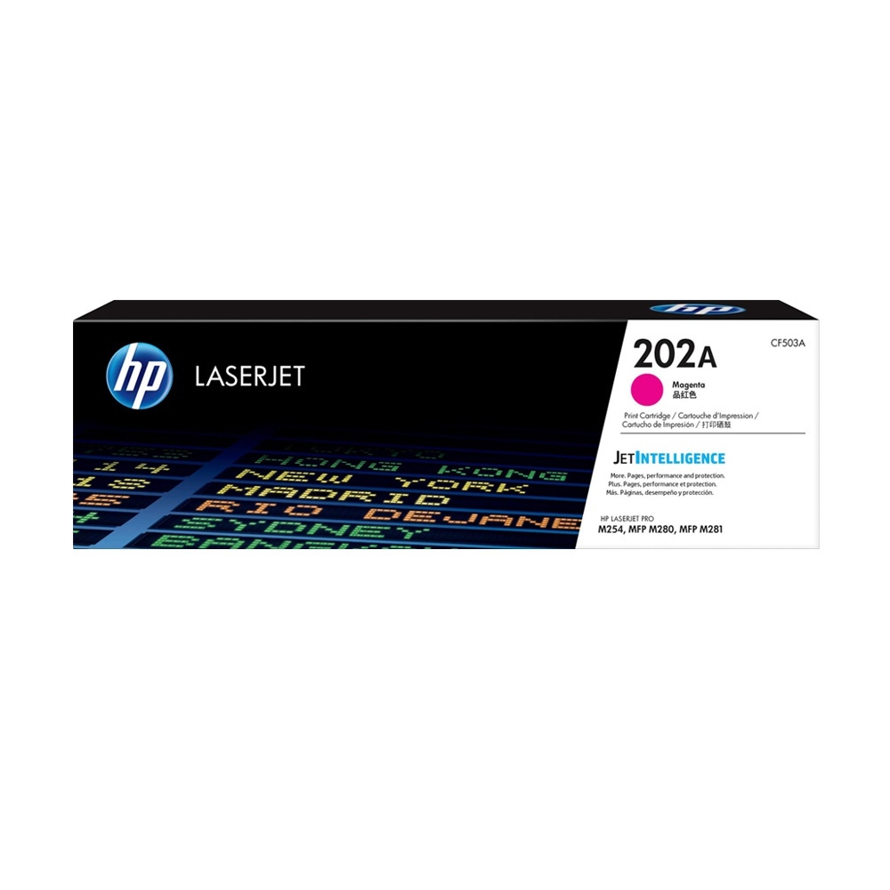 HP CF503A(202A) 紅色原廠碳粉匣 適用 HP M254 / M281 / M280