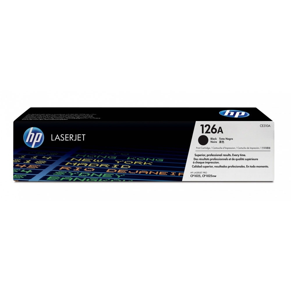 【送咖啡券】HP CE310A(126A) 黑色原廠碳粉匣 適用 CP1025nw / M175