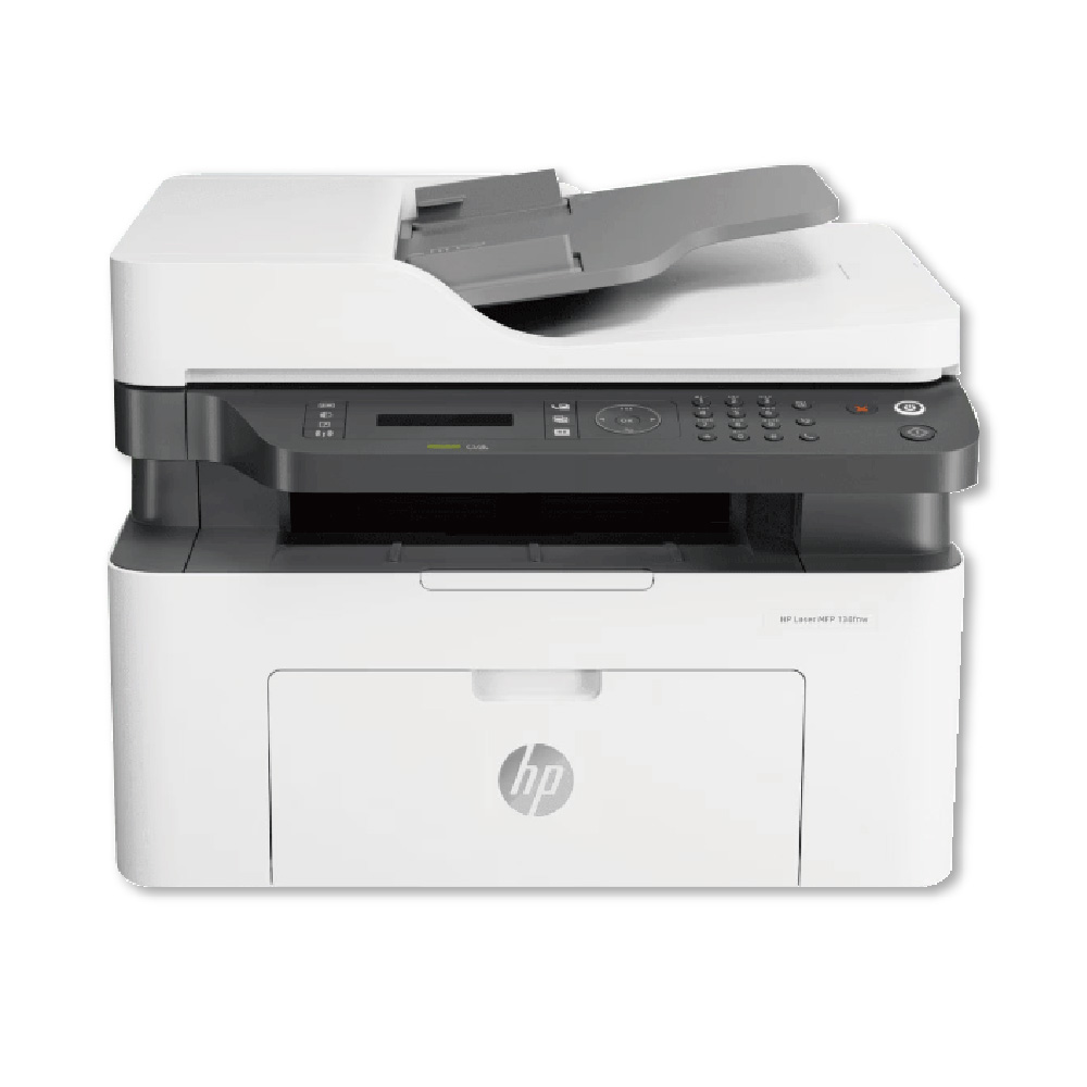 ★優惠品★送星巴克咖啡券★HP Laser MFP 139fnw 黑白雷射多功能傳真複合機
