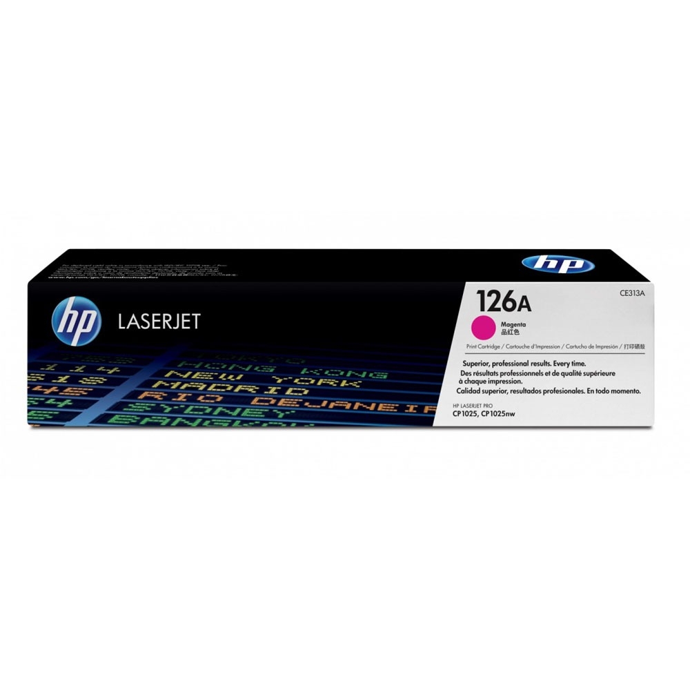 【送咖啡券】HP CE313A(126A) 紅色原廠碳粉匣 適用 CP1025nw / M175