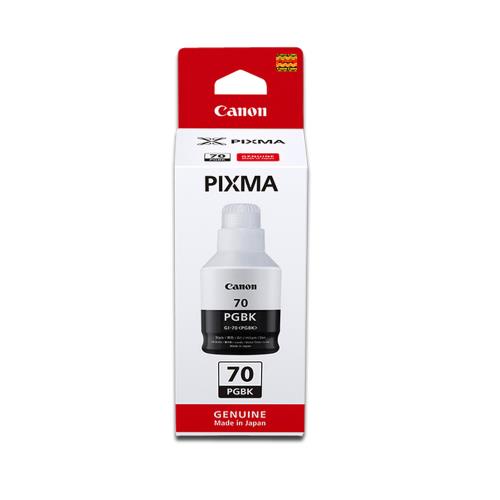 CANON GI-70PGBK 原廠連供黑色防水墨水