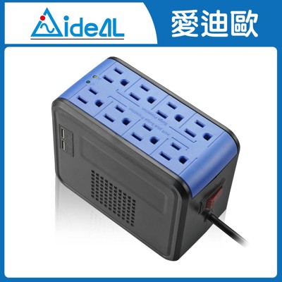 愛迪歐 AVR 全方位電子式穩壓器 PSCU-1000(1KVA) 靚酷藍 (5.6折)