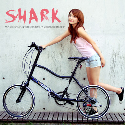 ISHOW網 AiBIKE SHIMANO 20吋27速 鯊魚小徑車 二代進階款 小徑車 (8.3折)
