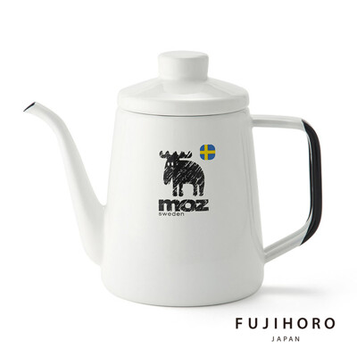 買一波▶MOZ麋鹿 1.0L琺瑯手沖壺 北歐風格 下午茶必備 療癒系餐具【Z210107】 (7.3折)