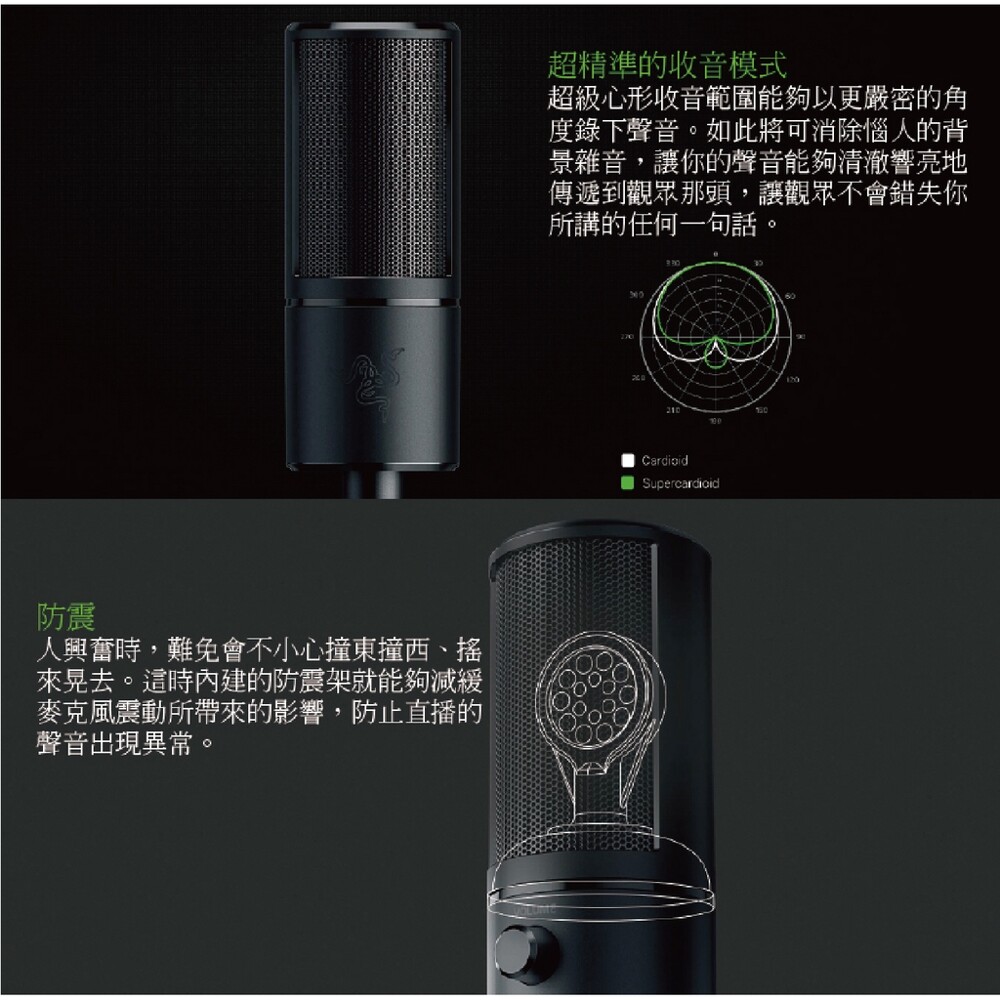 Razer 雷蛇 魔音海妖x 麥克風粉晶seiren X Game休閒館 生活市集