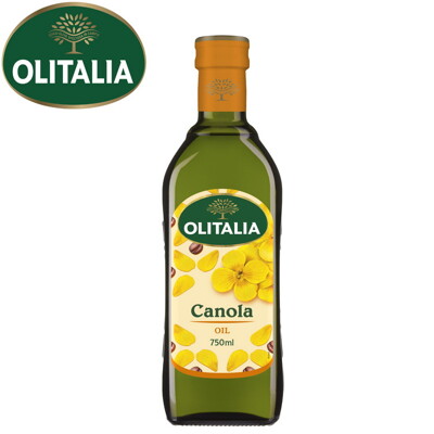 【Olitalia奧利塔】經典純芥花油(750ML/罐) (6折)