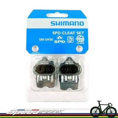 速度公園 盒裝 SHIMANO SM-SH56 SPD 多向脫卡登山車鞋底板 扣片 (10折)