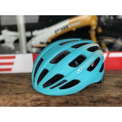 【速度公園】最新款 GIRO Isode 消光藍綠色 單一尺寸 22個通風孔 反光功能 安全帽 外殼 (10折)