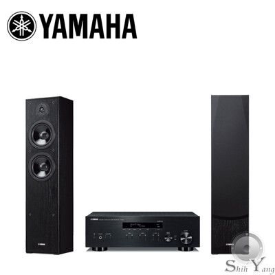 YAMAHA 兩聲道音響組合(綜合擴大機 R-N303 +落地主喇叭 NS-F51) (9.8折)