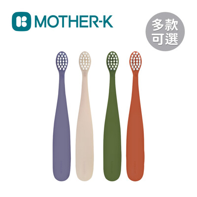 mother-k 0.5階段 嬰幼兒學習牙刷2入組 - 多款可選