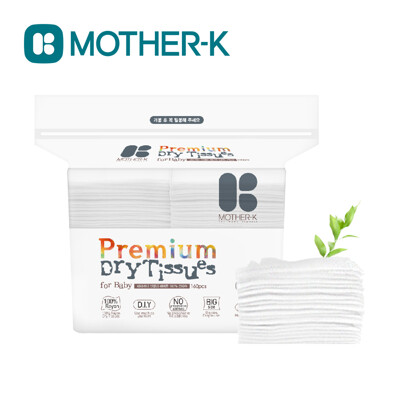 mother-k 頂級乾濕兩用紙巾-人造絲160抽