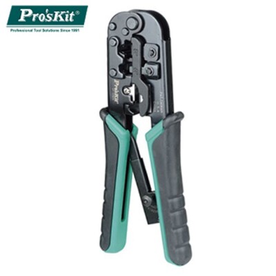 【ProsKit 寶工】4P/6P/8P網路棘輪壓接鉗 CP-376TR (5.5折)