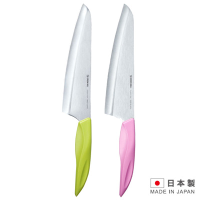 日本製造GREEN BELL不銹鋼料理刀-大290mm(紅/綠兩色隨機)EP-G202-1 (8.5折)
