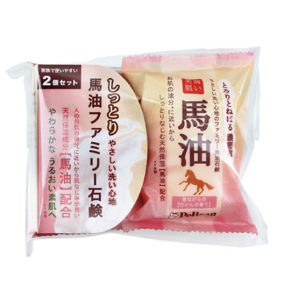 日本製造 馬油香皂(2入/組) LI-477923 (6.5折)
