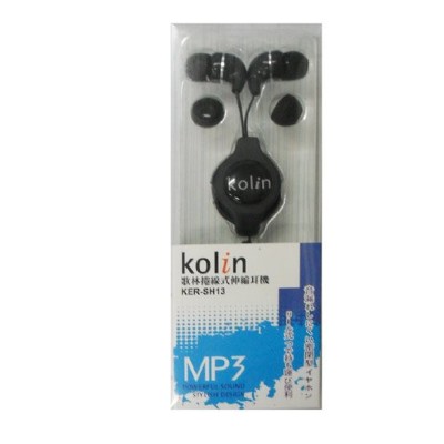 Kolin歌林 氣密式扁線耳機 KER-SH13 (7.4折)