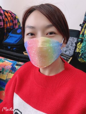 令和醫療口罩(3D韓式兒童立體口罩/10入)-絢彩星光*2 (8.3折)