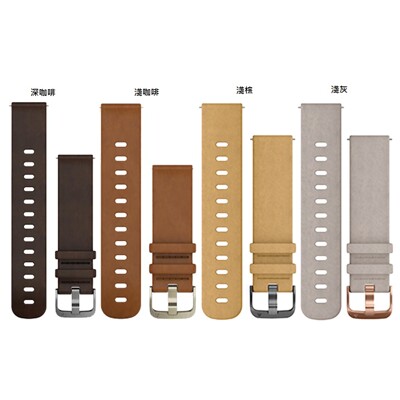 Garmin Quick Release 20mm 原廠真皮錶帶 245 645 Move (10折)