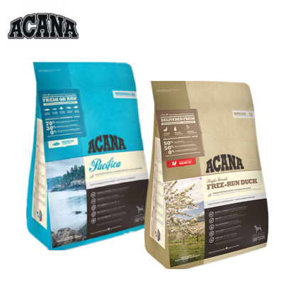 *~毛寶夢幻城~*【ACANA 愛肯拿】挑嘴無穀全系列 2KG 美膚鴨肉/太平洋多種魚 狗飼料 (5.4折)
