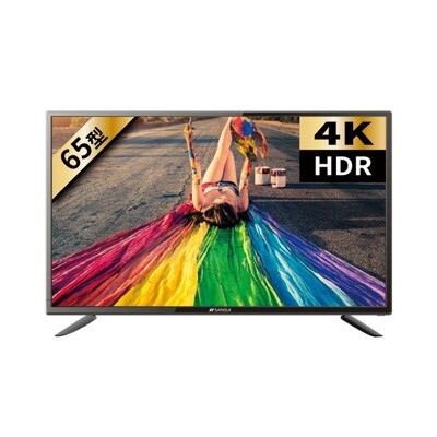 《8折》SANSUI山水【SLHD-6580】65型4K HDR安卓智慧連網液晶顯示器電視 (8.3折)