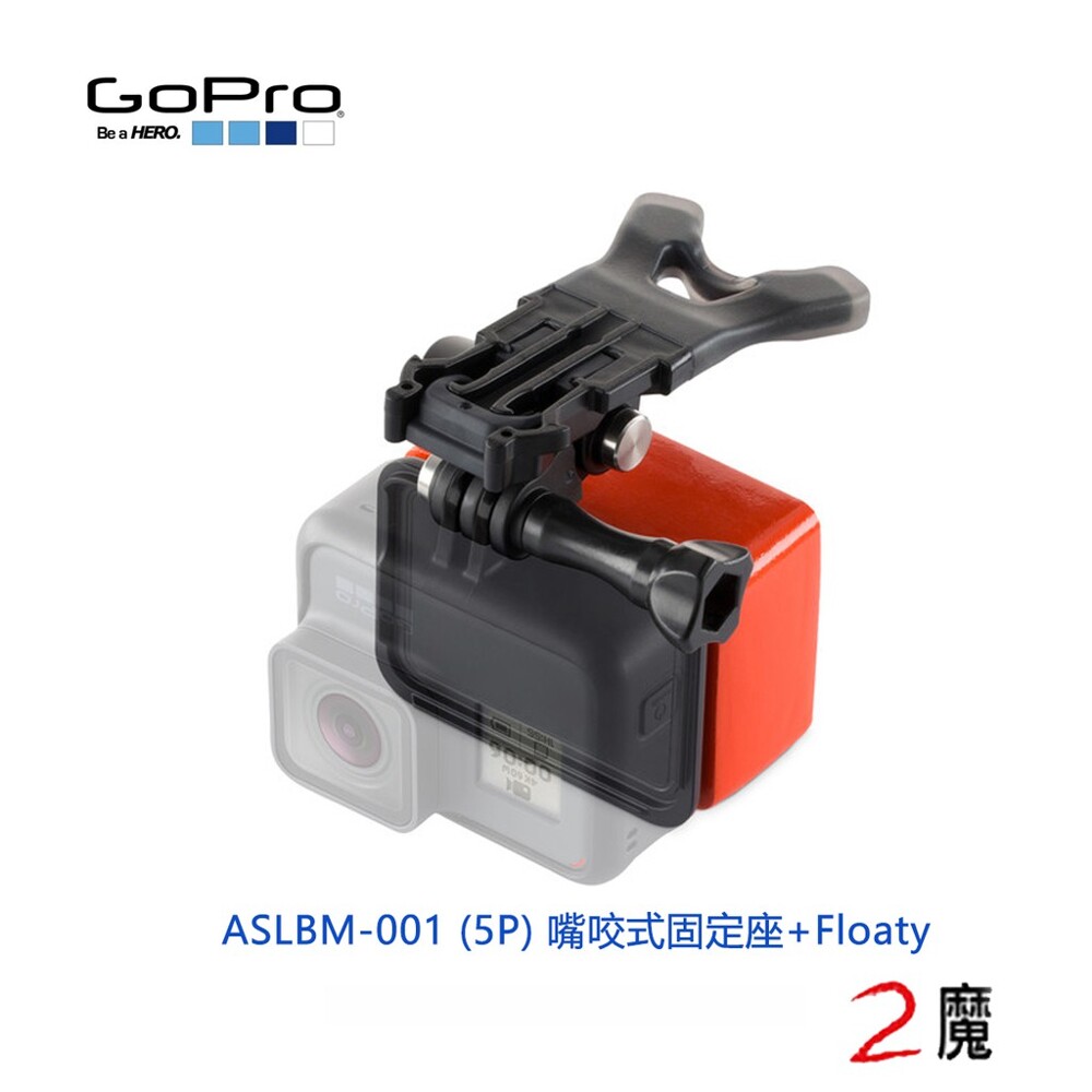 Gopro Aslbm 001 5p 嘴咬式固定座 Floaty 堅固設計 舒適合嘴 松果購物