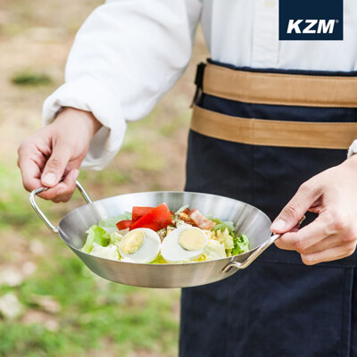 KZM-304不鏽鋼雙耳圓盤 (10折)