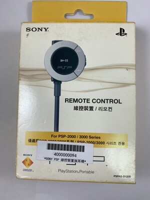 【SONY 索尼】 PSP 線控裝置與耳機 (3.7折)